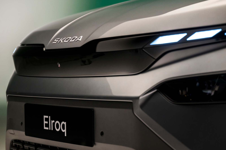 neuer skoda elroq als preisgünstiger rivale des kia niro ev vorgestellt