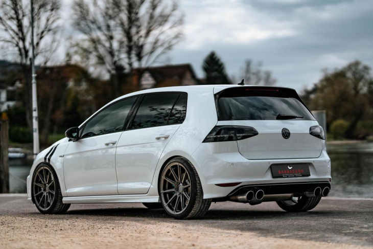 vw golf 7 r auf project 2.0-rädern!