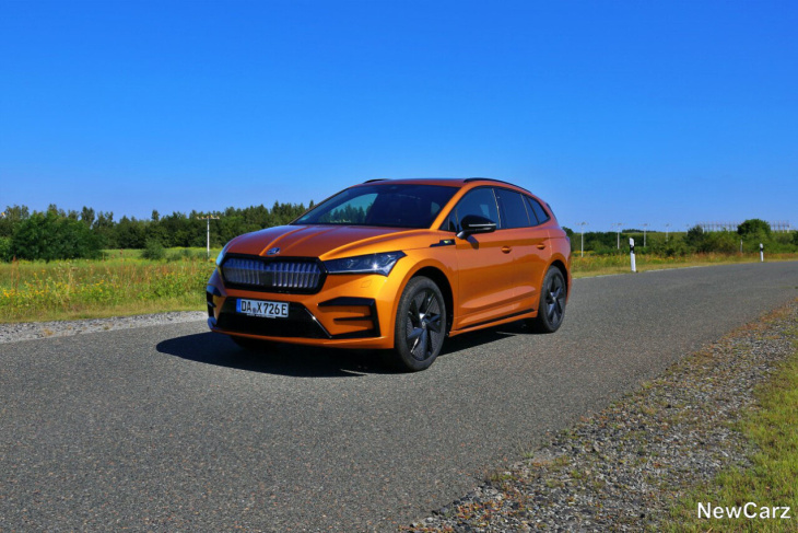 skoda enyaq rs  test –  der clevere ionenbomber