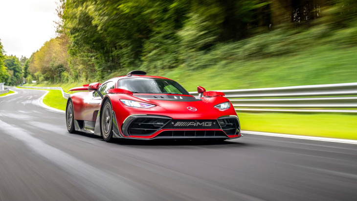 mercedes-amg one bricht eigenen rundenrekord auf der nordschleife