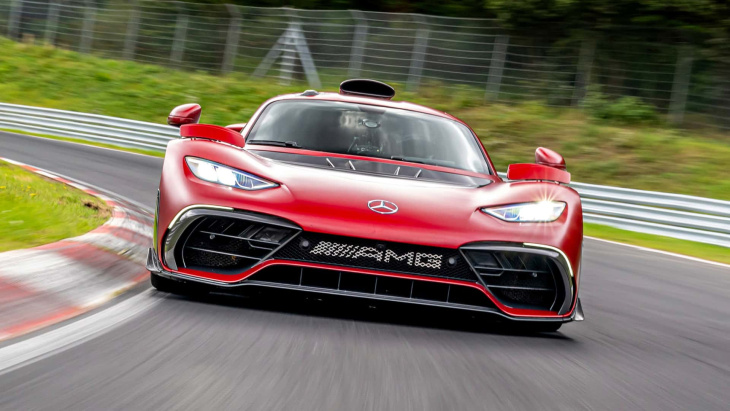 mercedes-amg one bricht eigenen rundenrekord auf der nordschleife