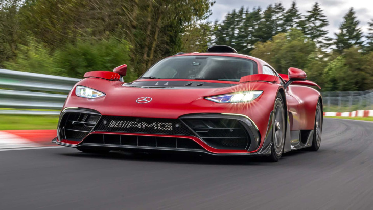 mercedes-amg one bricht eigenen rundenrekord auf der nordschleife