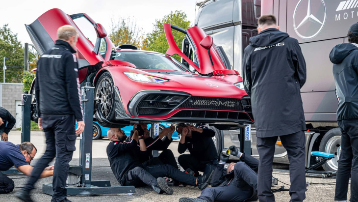 mercedes-amg one bricht eigenen rundenrekord auf der nordschleife