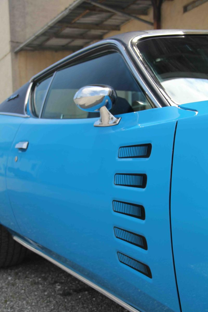 blue beauty: 1972er dodge charger rallye