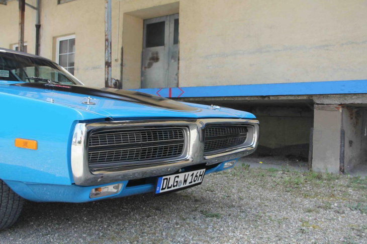 blue beauty: 1972er dodge charger rallye