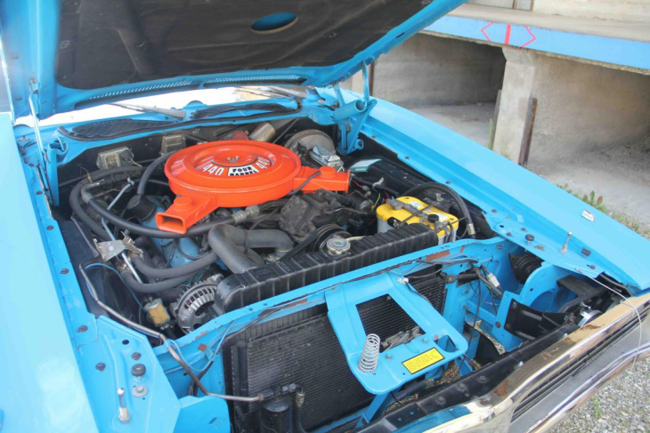 blue beauty: 1972er dodge charger rallye