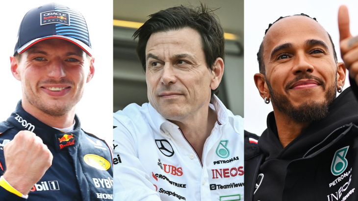 toto wolff äußert sich zu max verstappen. und auch über lewis hamilton