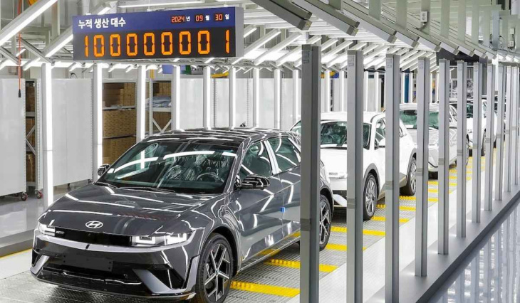 hyundai feiert einen historischen meilenstein mit der erreichung von 100 millionen produzierten autos