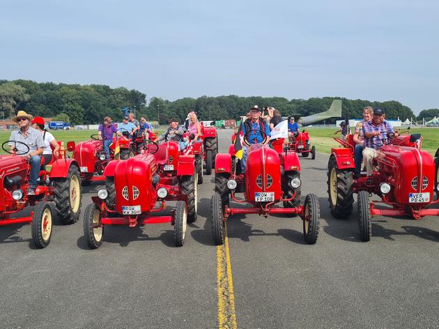 oldtimer-porsche der besonderen art: diese traktoren sind eine ungewöhnliche leidenschaft