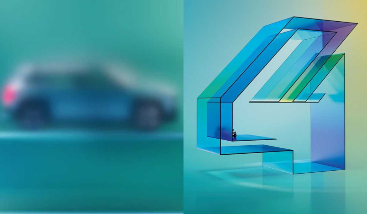 renault weckt neugier, indem es den teaser des neuen elektrischen renault 4 enthüllt