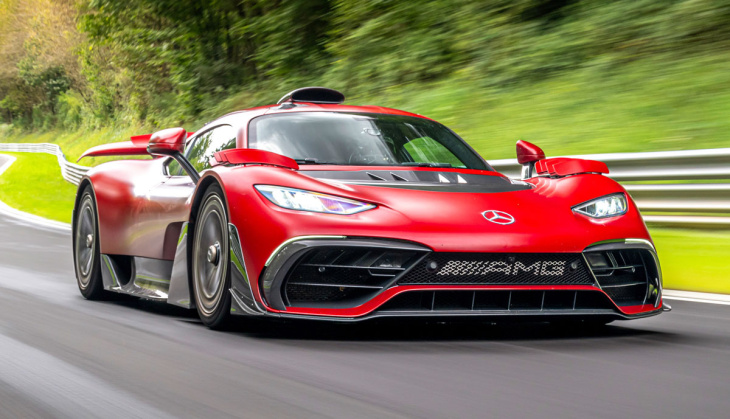 mercedes-amg one bricht eigenen rundenrekord auf der nürburgring-nordschleife