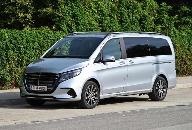 mercedes v-klasse: noch mehr platz im luxuriösen stretch-van