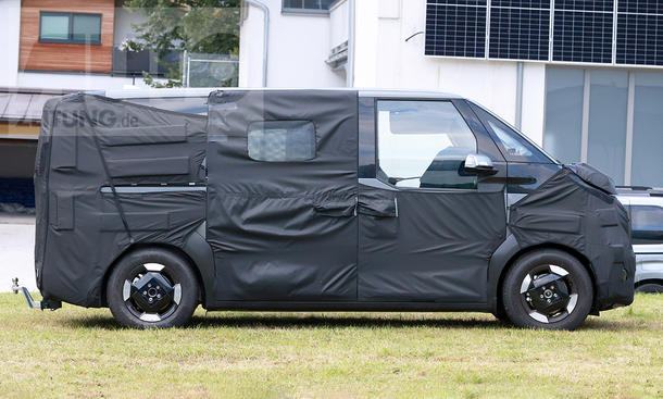 transporter, studien, newsletter, neuheiten, erlkönige, elektroautos, kia pv5, kia pv5 (2025): zukunftsträchtiger e-van erwischt