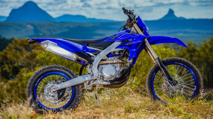 noch präziser! 2022er yamaha wr250f & wr450f motocross!