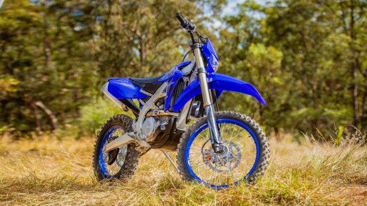 noch präziser! 2022er yamaha wr250f & wr450f motocross!