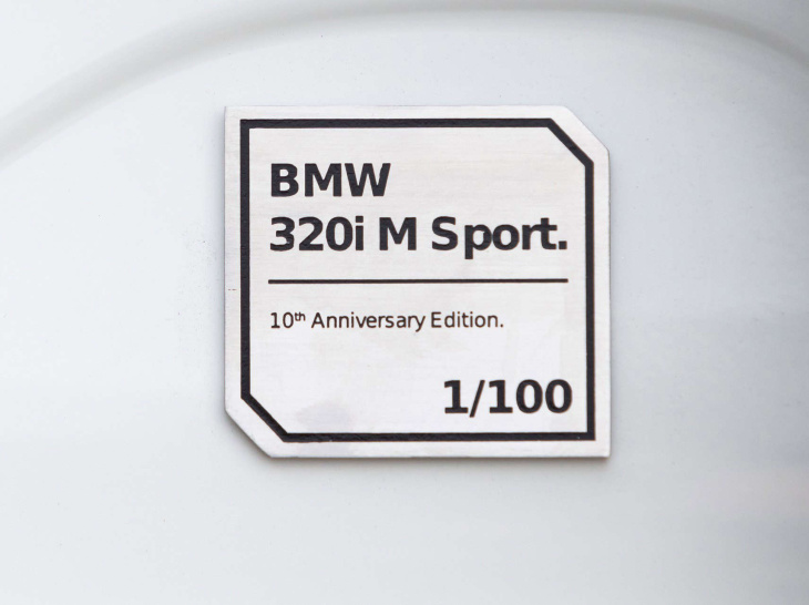 hommage an 10 jahre: bmw 320i m sport 10th anniversary edition