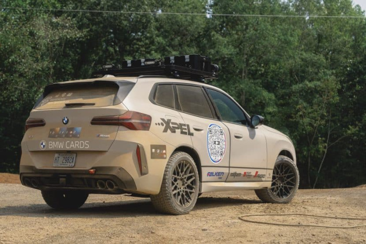 bmw x3 m50 (g45) als offroader für die rebelle rallye 2024