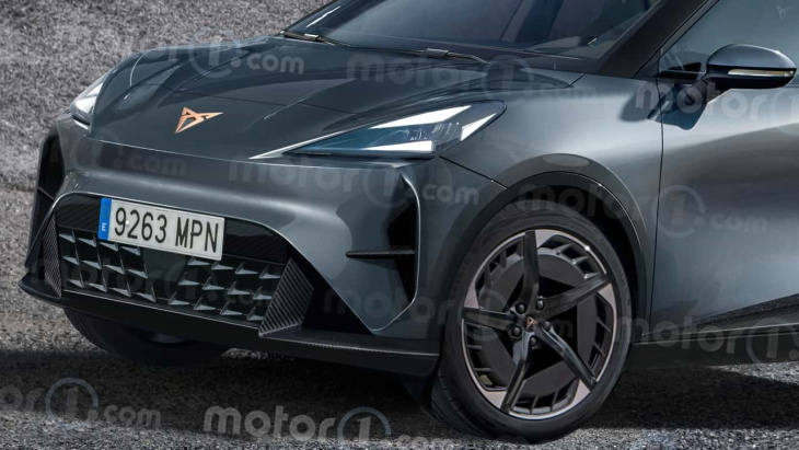 cupra raval (2025): elektro-kleinwagen im motor1-rendering