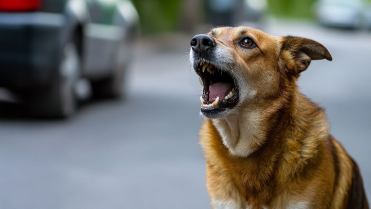 hund jault vor dem auto: niemand ahnt, was sich darin befindet