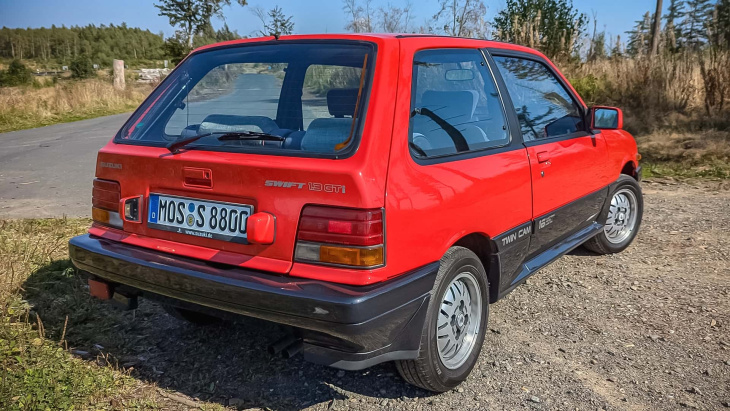 suzuki swift gti (1989) im kurztest: der etwas andere gti