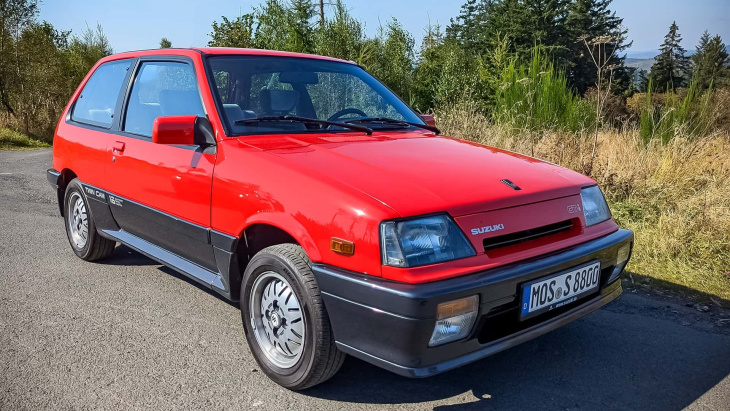 suzuki swift gti (1989) im kurztest: der etwas andere gti