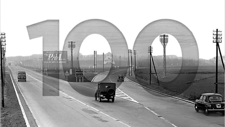 die erste autobahn der welt wird 100