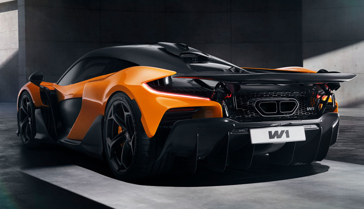 mclaren stellt neuen plug-in-hybrid-supersportwagen w1 vor