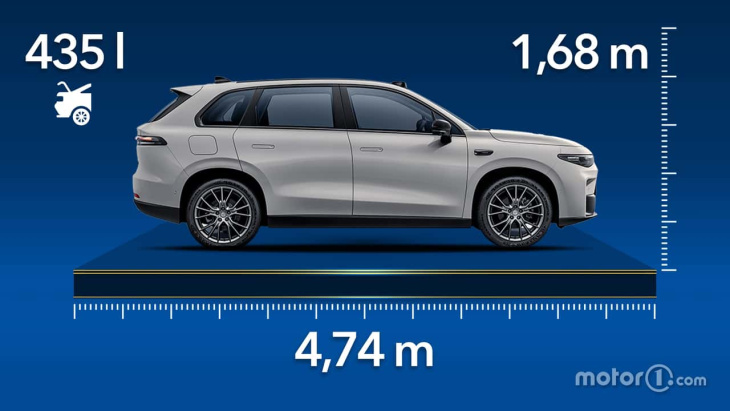 leapmotor c10: abmessungen des neuen suv von stellantis