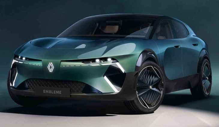 renault embleme: das hybrid-concept-car verspricht, die automobilindustrie mit 90 % weniger co2-emissionen zu revolutionieren