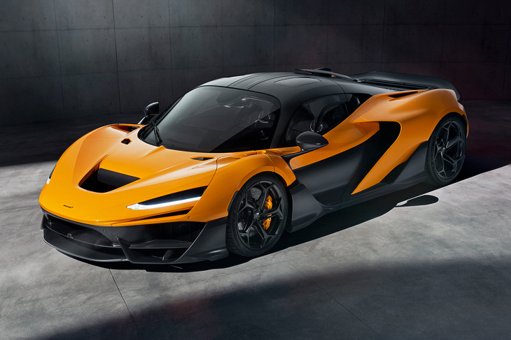 im mclaren w1 treffen 1275 ps auf 1399 kilo