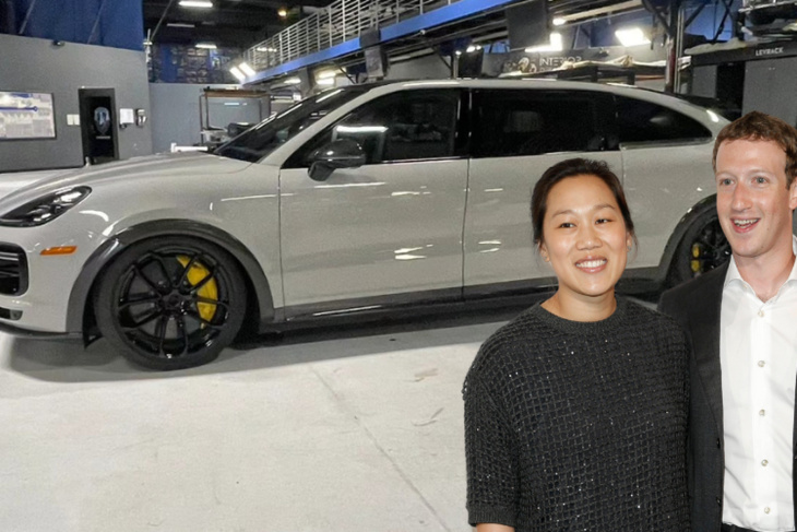 zuckerberg ließ porsche cayenne zum minivan für ehefrau umbauen