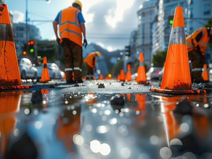 hallstadt / berndorf: dauerbaustelle auf der a70 nahe dörfleins noch bis dezember 2027