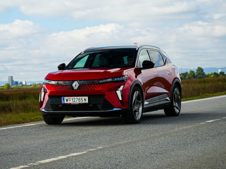 renault scenic e-tech electric 220 ps long range im test