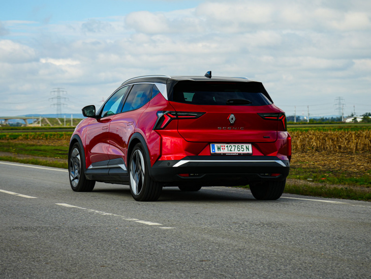 renault scenic e-tech electric 220 ps long range im test