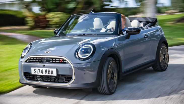 mini cooper cabrio (2025): großes facelift für frischluft-hatch