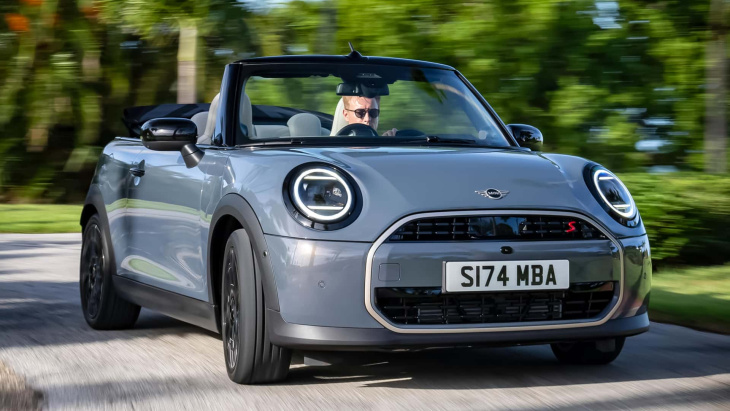 mini cooper cabrio (2025): großes facelift für frischluft-hatch