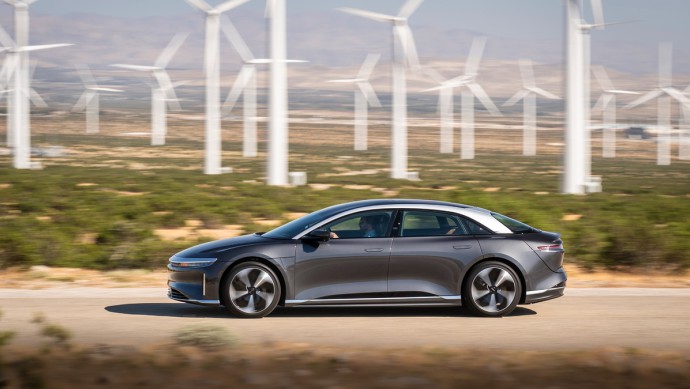 lucid air touring: california dreaming