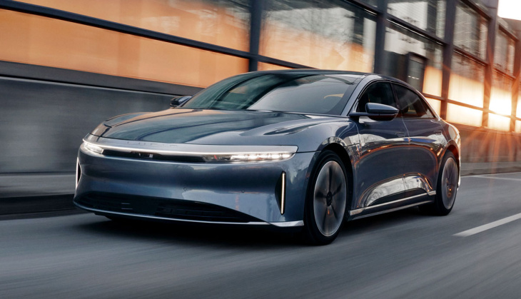 sixt nimmt lucid air in deutschlandflotte auf