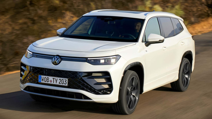 neuer vw tayron (2025): tiguan xxl oder mini-touareg?