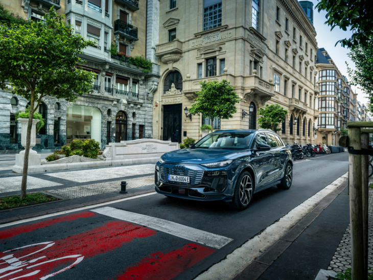 der audi q6 e-tron erzielt fünf sterne beim euro ncap