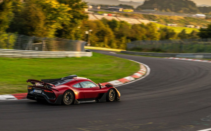 6:29,090: amg one bricht eigenen nordschleifen-rekord