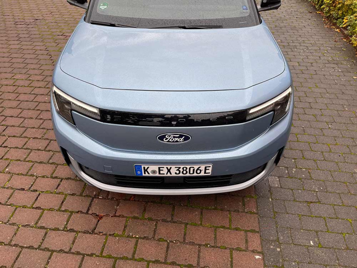 schon gefahren: der neue vollelektrische ford explorer im kurztest