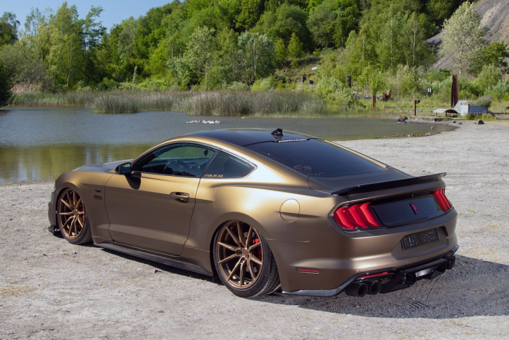 veredelter mustang gt auf luft