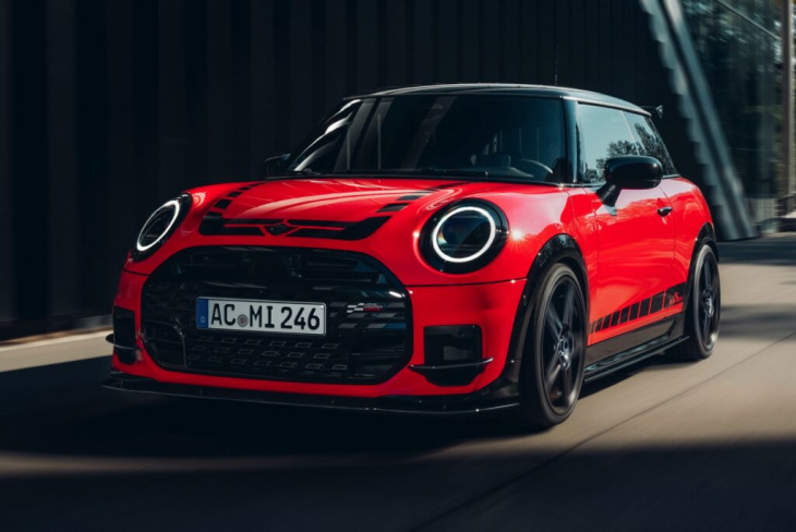 ac schnitzer-tuning: mini f66 bekommt sichtbare endrohre!