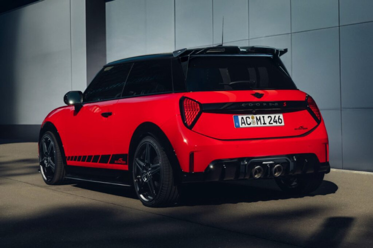 ac schnitzer-tuning: mini f66 bekommt sichtbare endrohre!