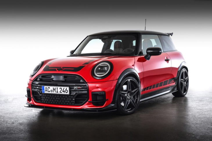 ac schnitzer-tuning: mini f66 bekommt sichtbare endrohre!