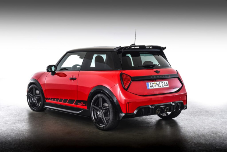 ac schnitzer-tuning: mini f66 bekommt sichtbare endrohre!