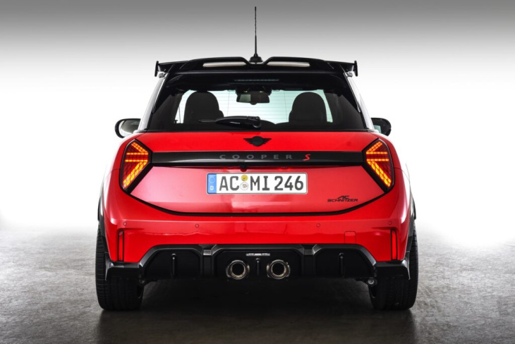 ac schnitzer-tuning: mini f66 bekommt sichtbare endrohre!