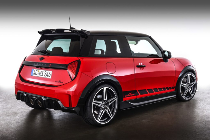 ac schnitzer-tuning: mini f66 bekommt sichtbare endrohre!