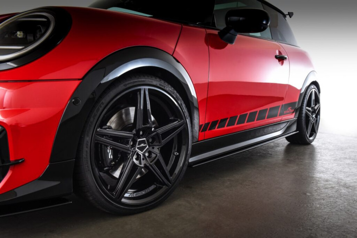 ac schnitzer-tuning: mini f66 bekommt sichtbare endrohre!